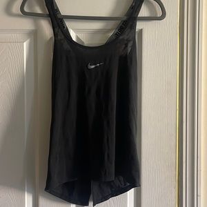 Nike Womens Racerback Sheer Tank Too Size Small